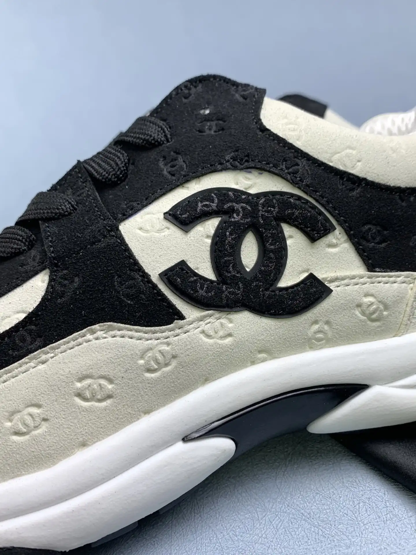 CHANEL Sneakers Fabric & Shiny Calfskin product photo from LabelPicks
