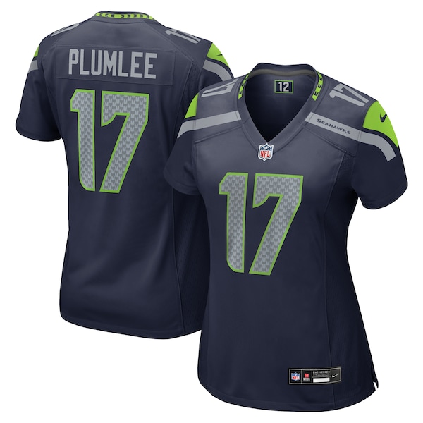 John Rhys Plumlee Seattle Seahawks Nike Women's Team Game Jersey -  College Navy