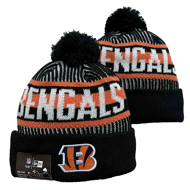 CINCINNATI BENGALS KNIT HAT