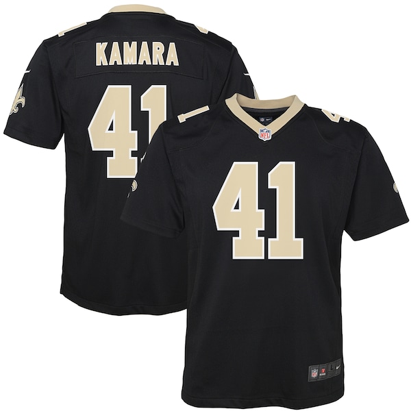 Alvin Kamara New Orleans Saints Nike Youth Game Jersey - Black/White