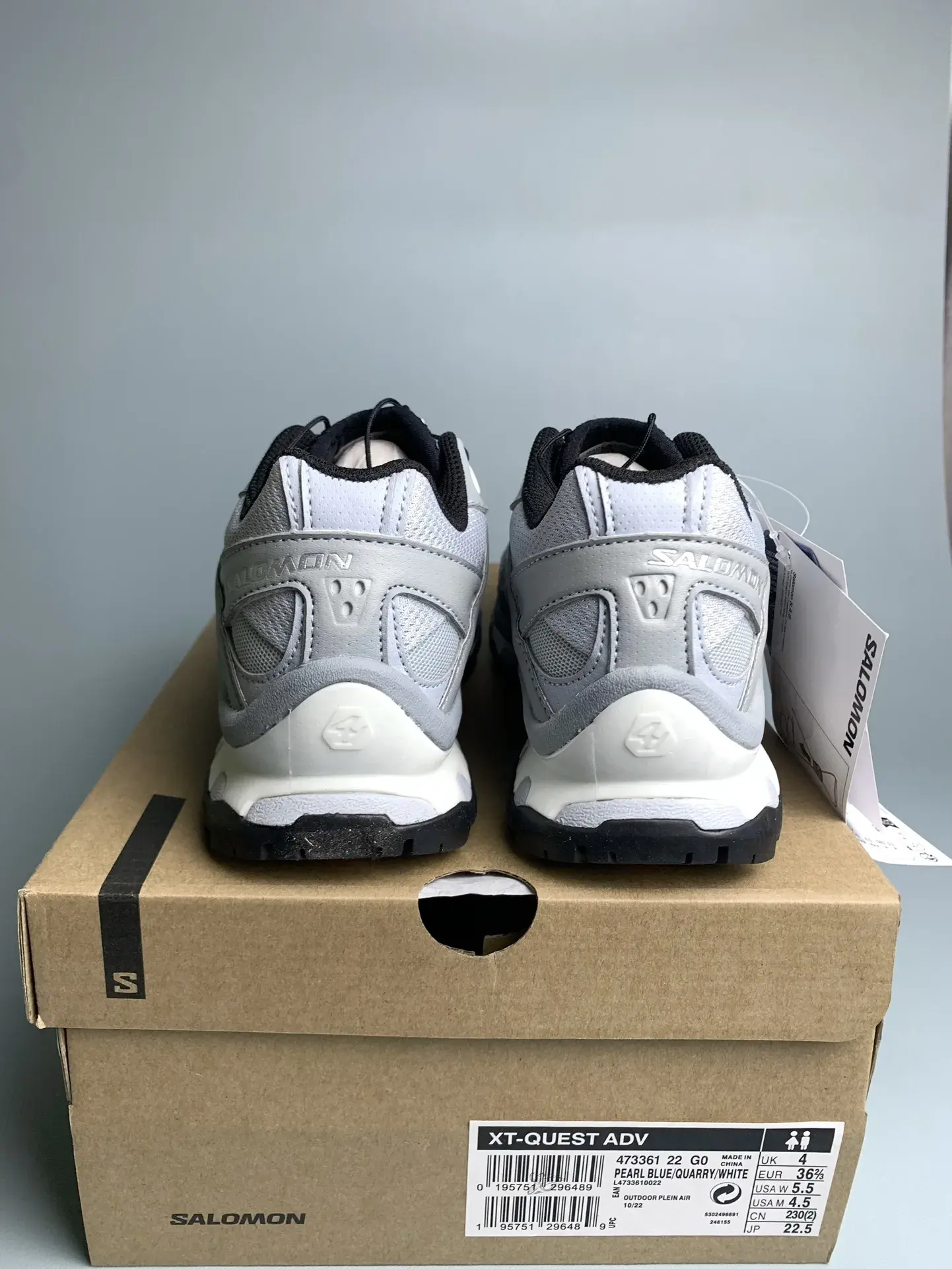 Salomon XT-Quest ADV “Pearl Blue Quarry” Shoes product photo from LabelPicks