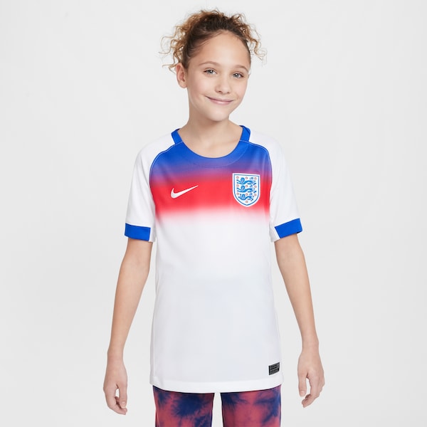 England Women's National Team Nike Youth 2025/26 Home Replica Jersey - Royal