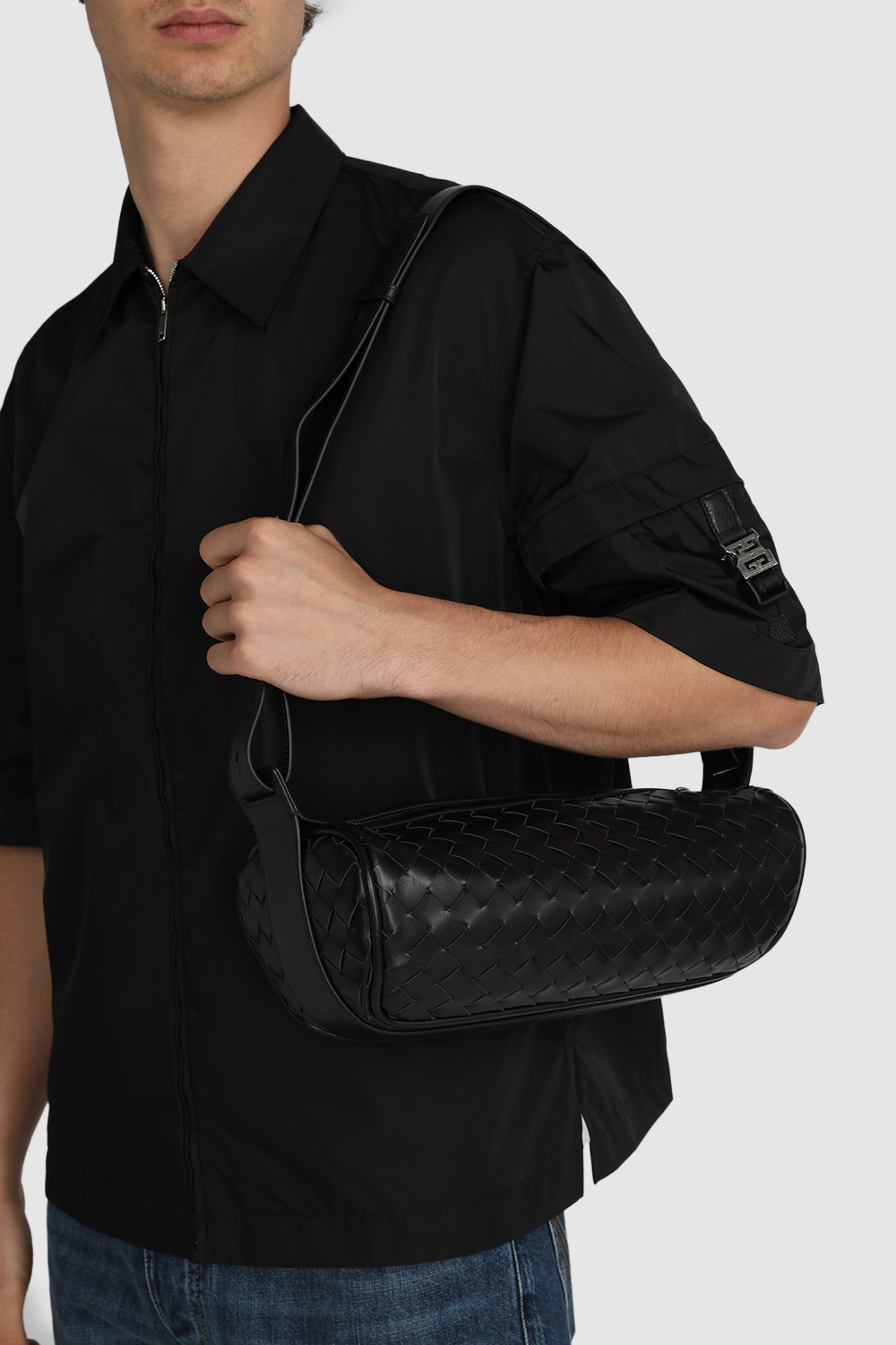 BOTTEGA VENETA תיק קרוס מעור