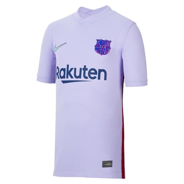 Barcelona Nike Youth 2021/22 Away Stadium Replica Jersey - Purple