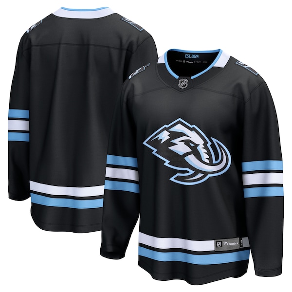Utah Mammoth  Home Breakaway Jersey - Black