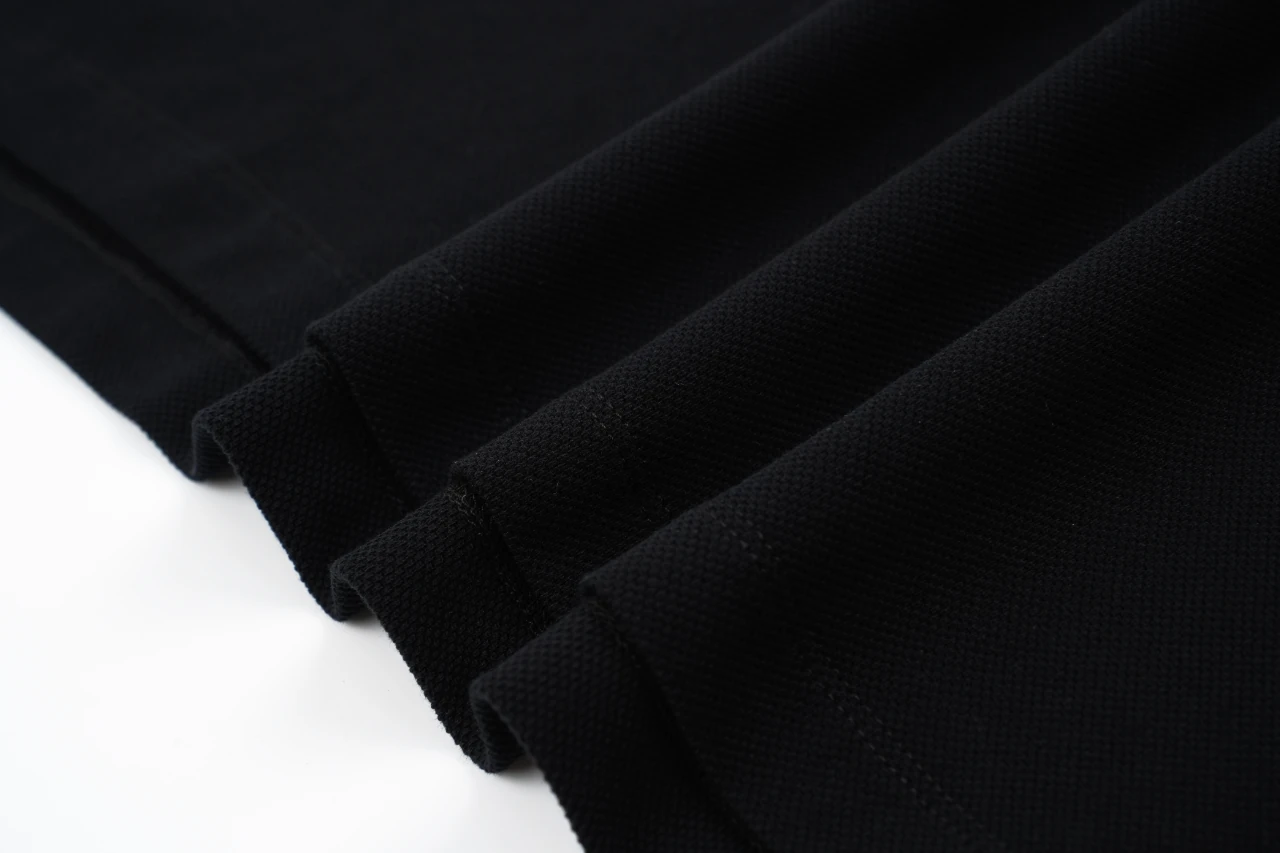 LOEWE Black Contrast-Trim Anagram Polo Shirt product photo from LabelPicks