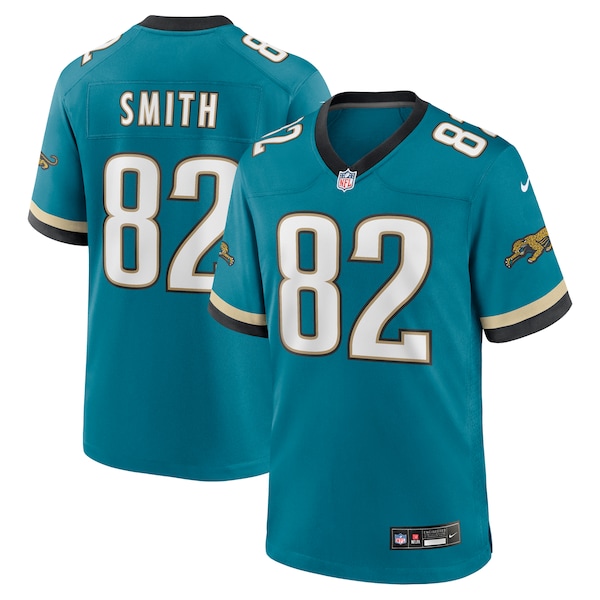 Jimmy Smith Jacksonville Jaguars Nike Prowler Throwback Retired Player Game Jersey - Teal