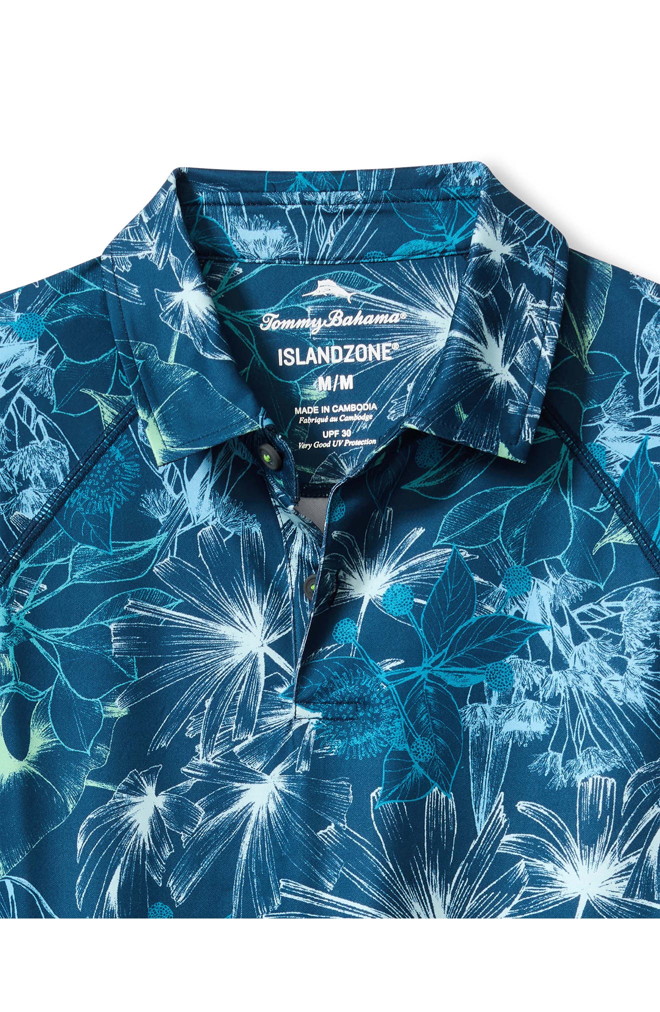 Tommy Bahama All Leaf No Shade IslandZone® Performance Polo