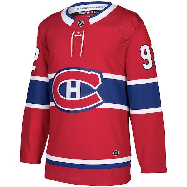 Jonathan Drouin Montreal Canadiens adidas Authentic Player Jersey - Red