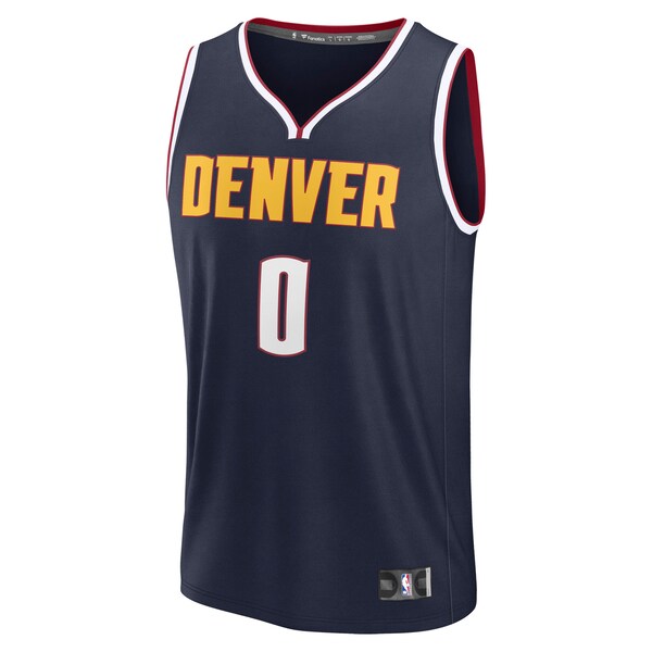 Christian Braun Denver Nuggets  Fast Break Replica Player Jersey - Icon Edition - Navy