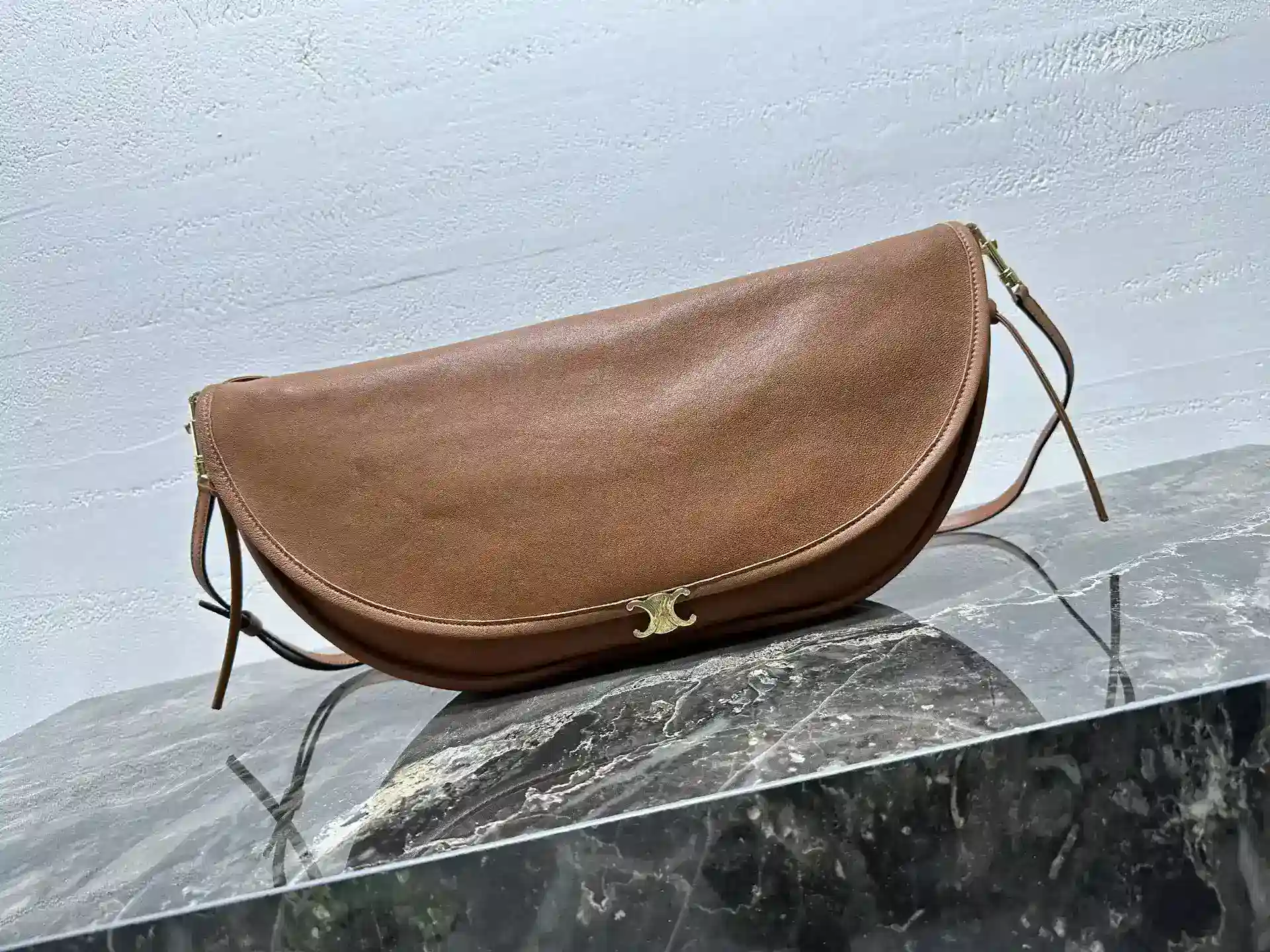 Celine Triomphe Lambskin Crossbody Bag product photo from LabelPicks