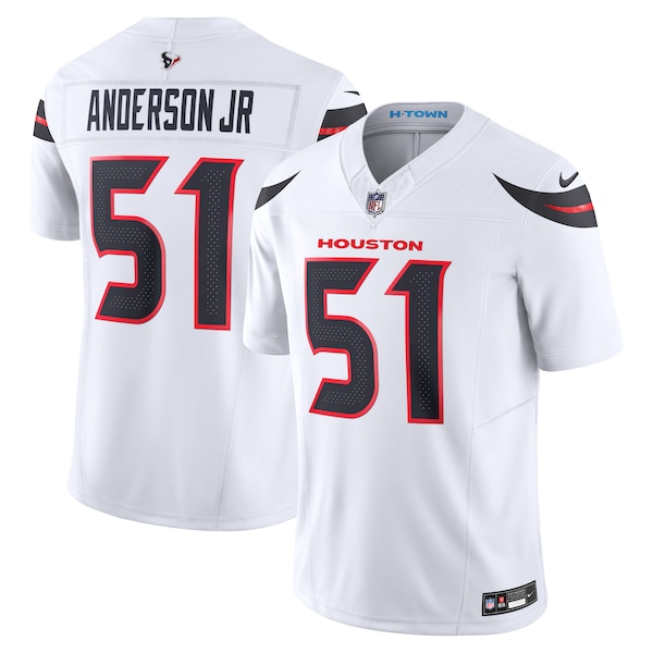 Will Anderson Jr. Houston Texans Nike Vapor F.U.S.E. Limited Jersey - White/Navy/Red