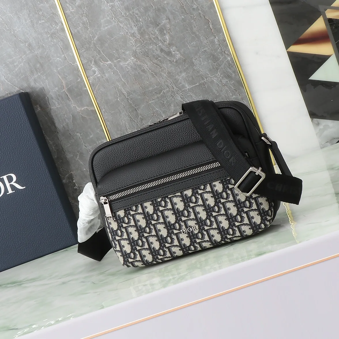 Dior Oblique Canvas Crossbody Bag product photo from LabelPicks