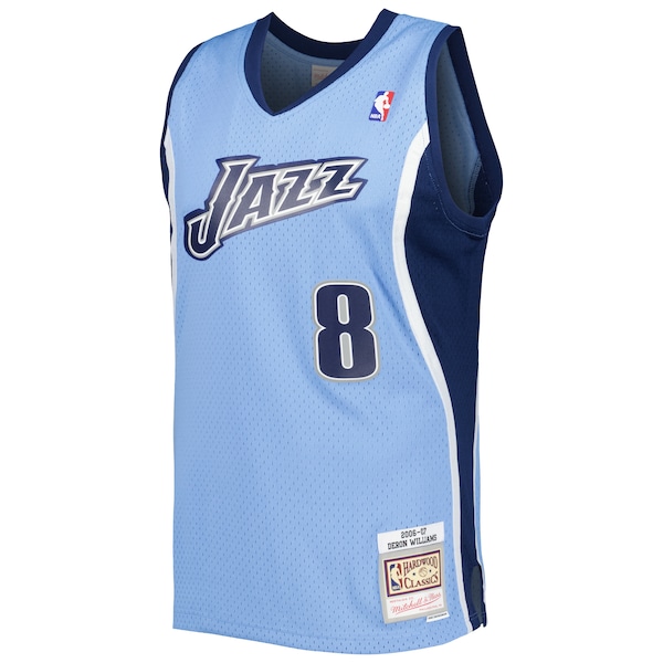Deron Williams Utah Jazz 2001/02 Hardwood Classics Swingman Jersey - Blue
