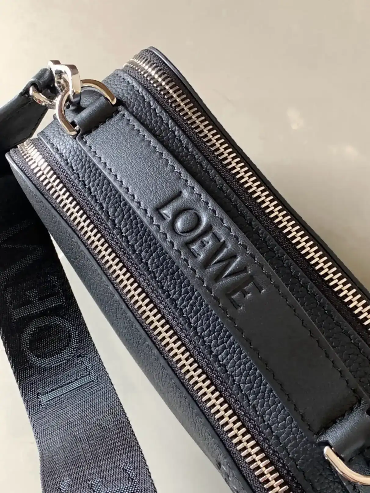 Loewe Black Calfskin Crossbody Bag product photo from LabelPicks