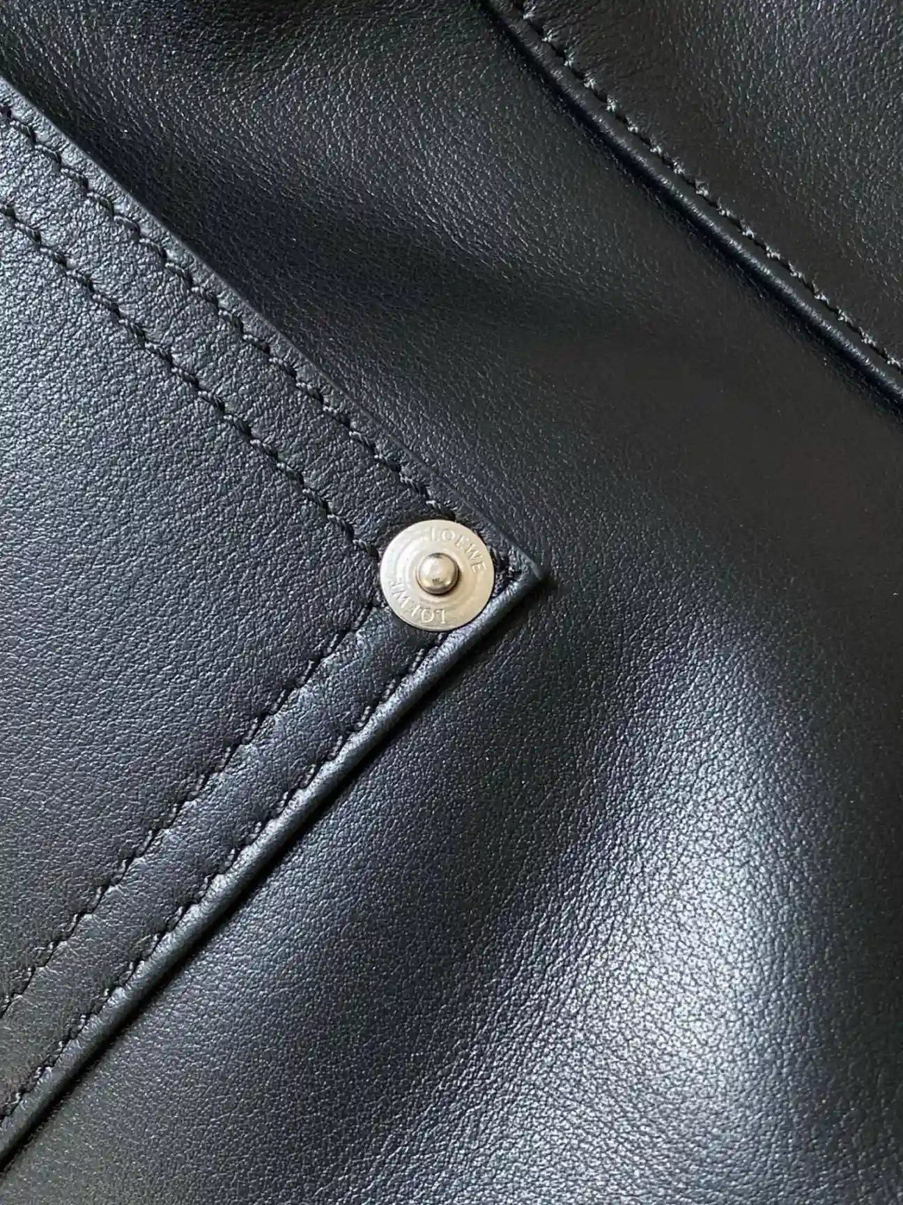 Loewe Flamenco Black Calfskin Bucket Bag product photo from LabelPicks