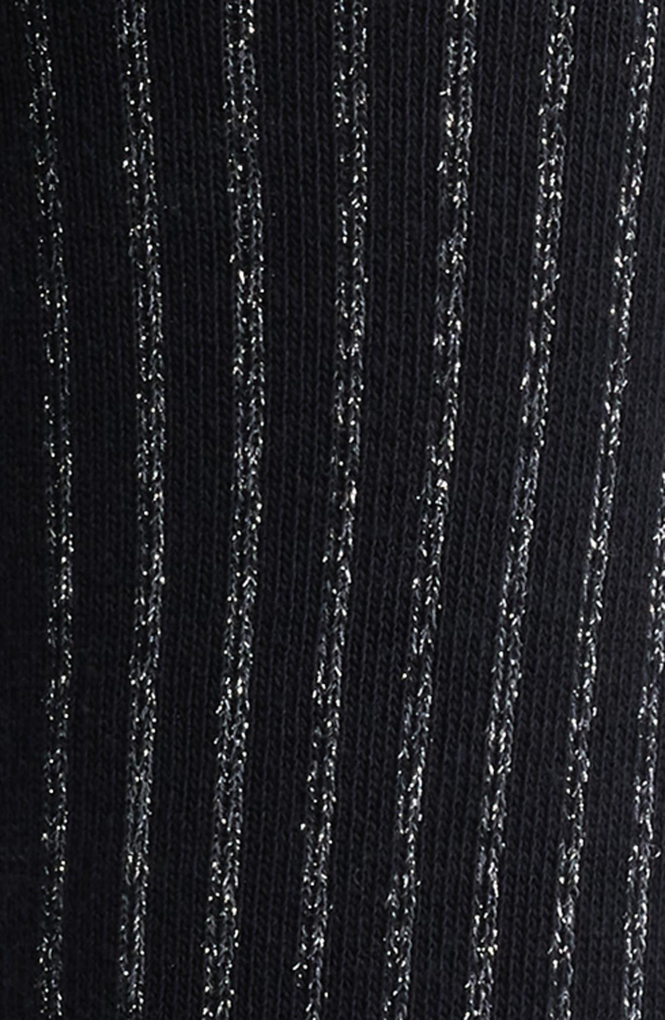 Nordstrom Sparkle Stripe Crew Socks