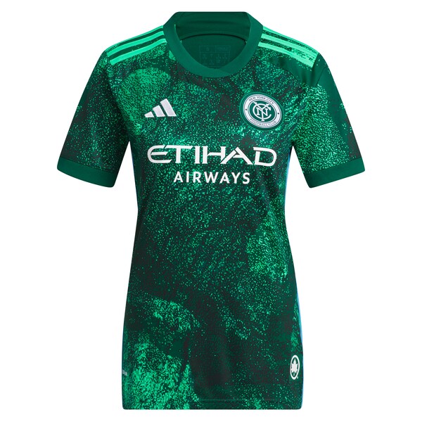 Keaton Parks New York City FC adidas Women's 2024 The Parks Replica Player Jersey - Green