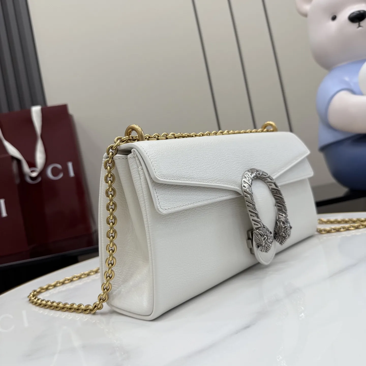 Gucci Dionysus Grained Leather Shoulder Bag product photo from LabelPicks