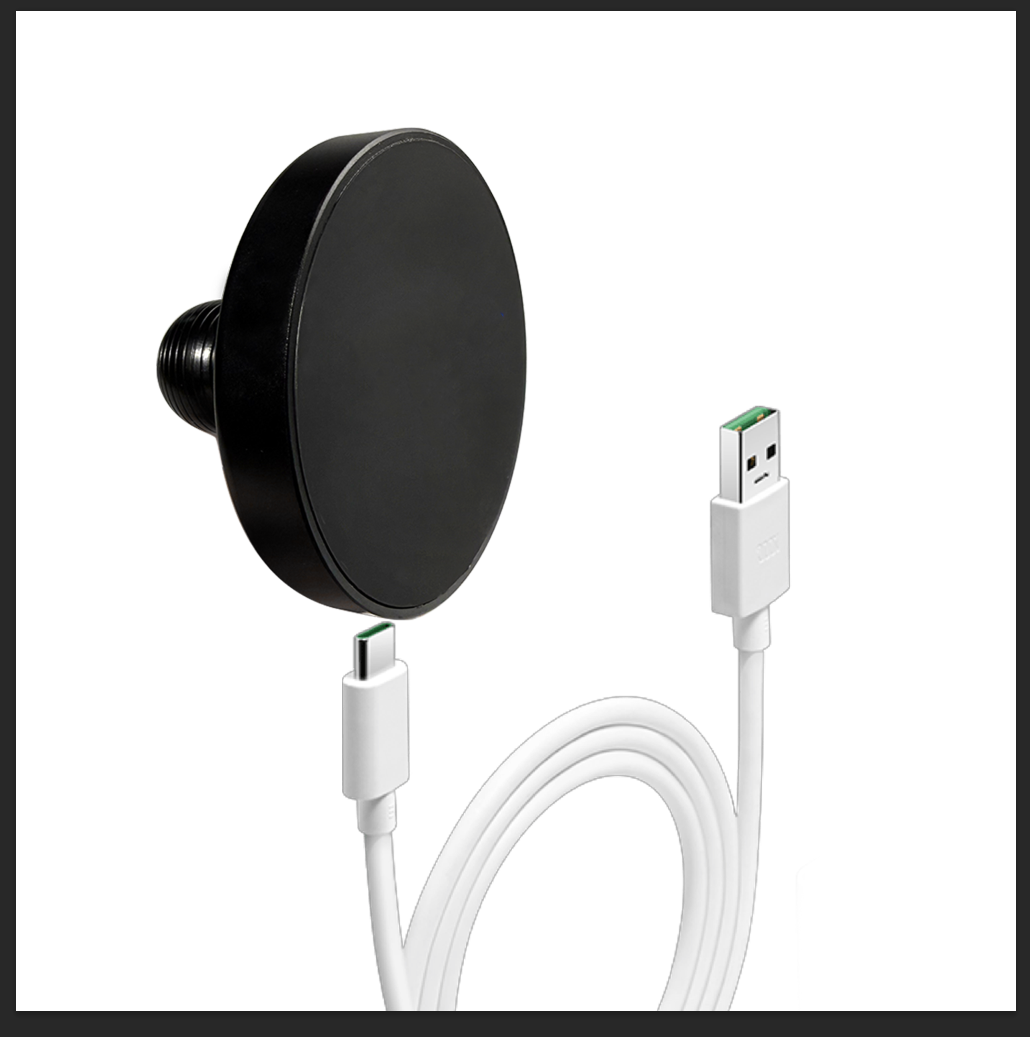 WXRYLYN Magnetic Phone Charger Contains 20 Ma gnets Compatible with All 20mm Ball Mount Accessories/iPhone 17 16 15 14 13 12 Series