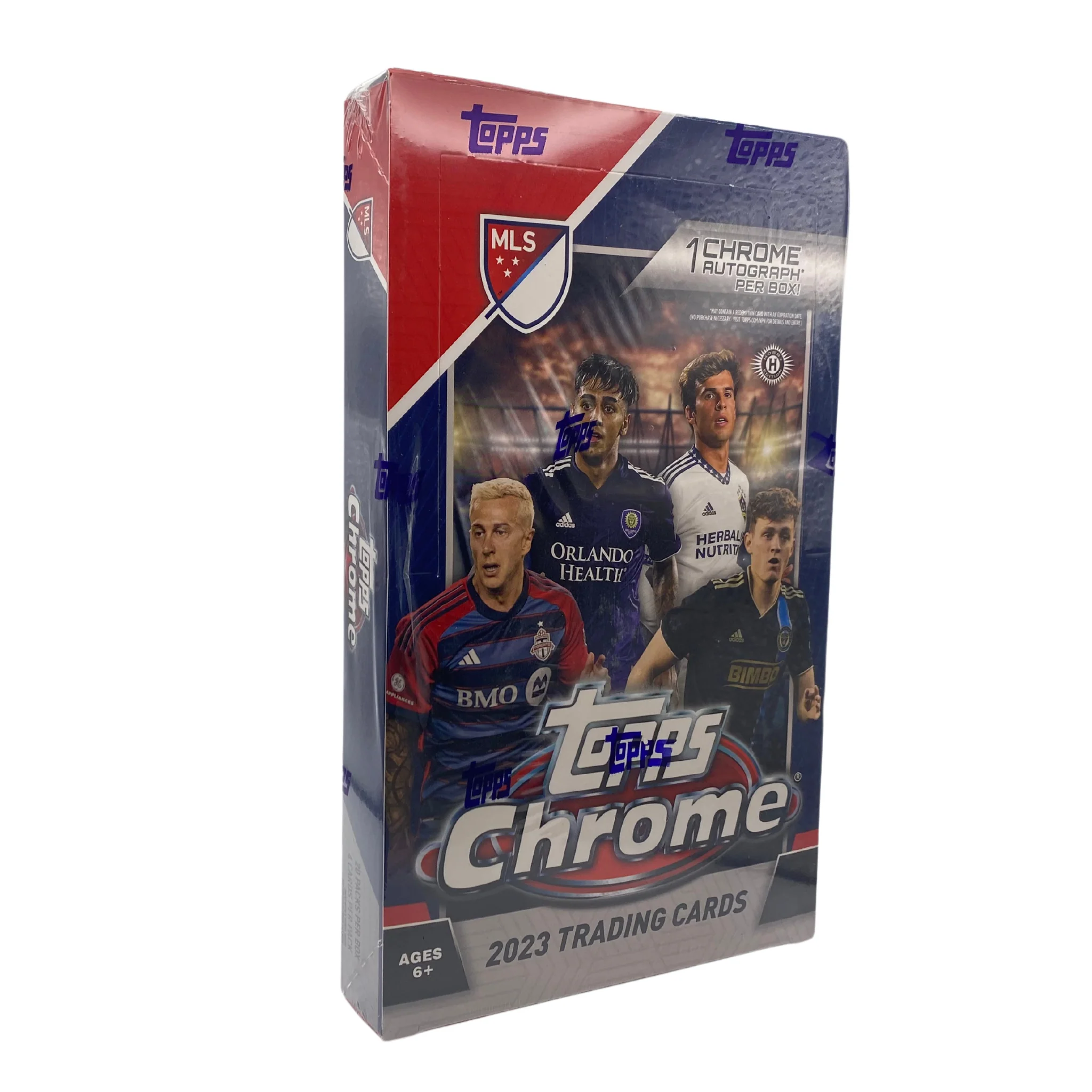2023 Topps Chrome MLS Major League Soccer Hobby Box