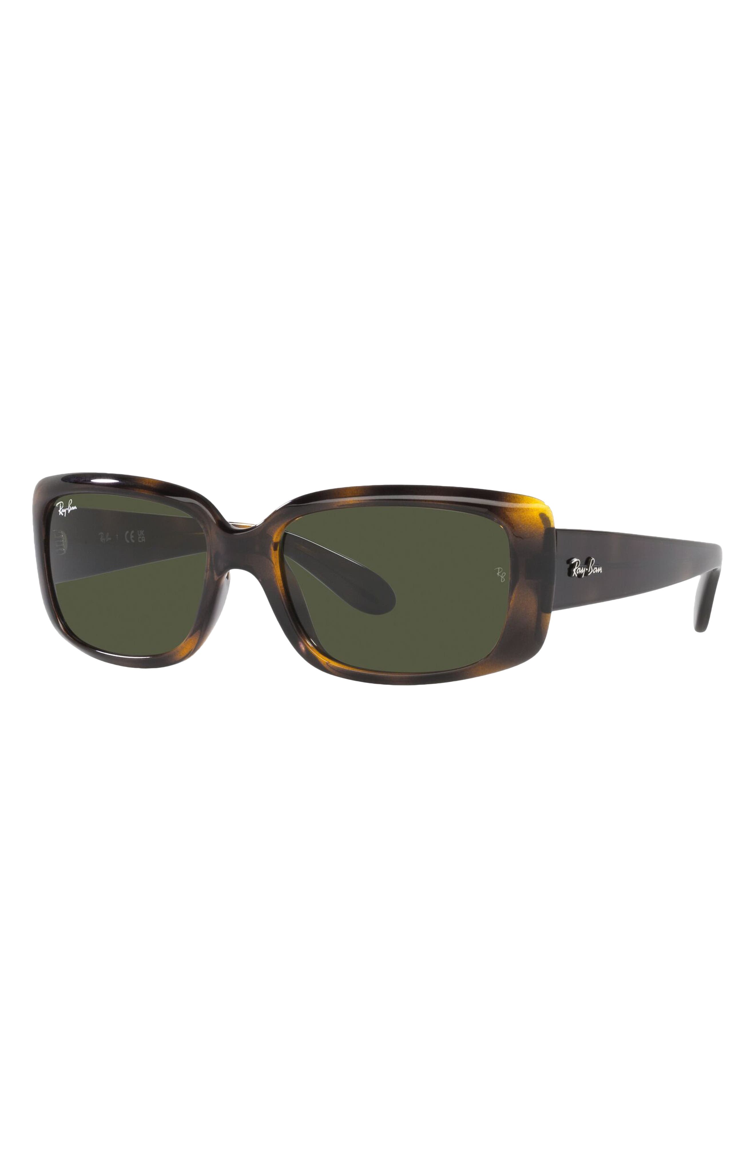 Ray-Ban 58mm Rectangular Sunglasses
