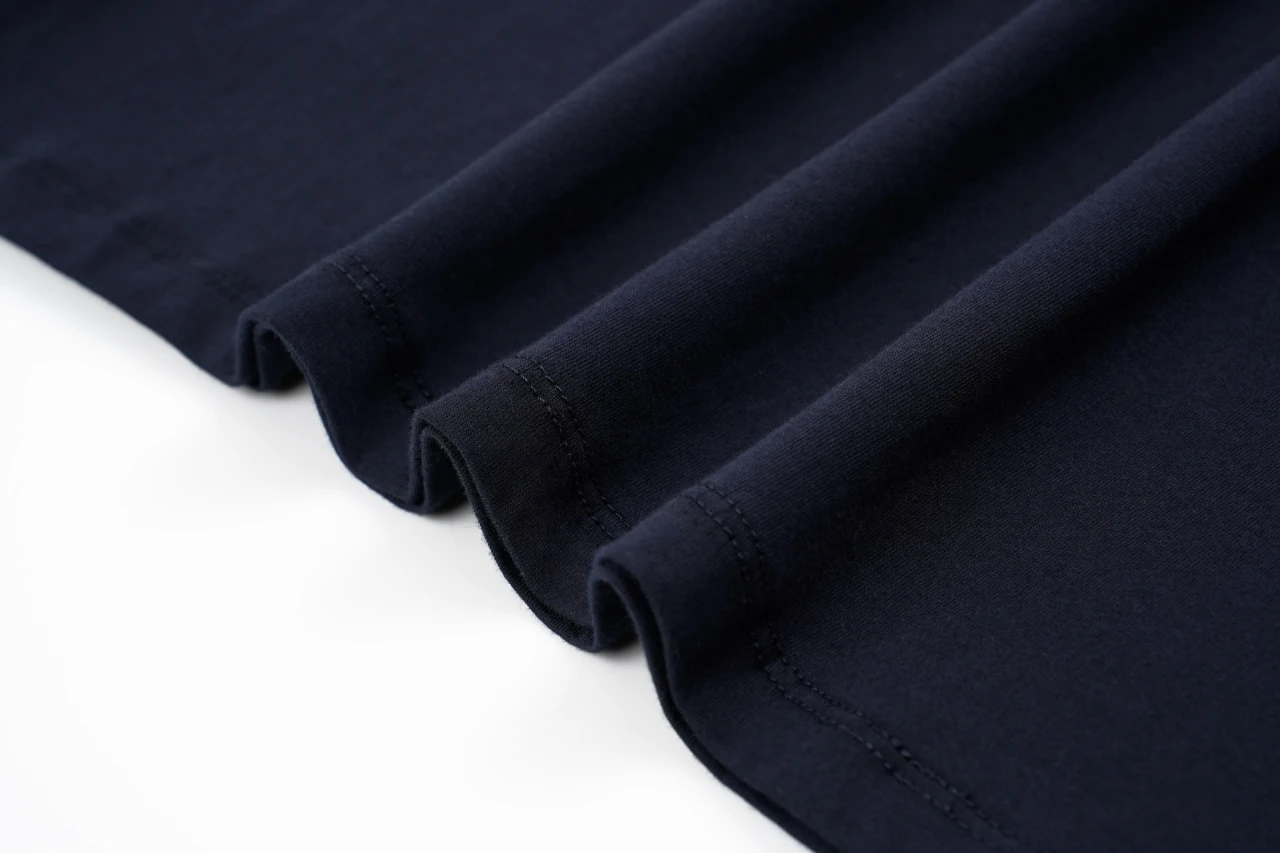 Miu Miu Navy Small Embroidered Crewneck Long Sleeve T-Shirt product photo from LabelPicks