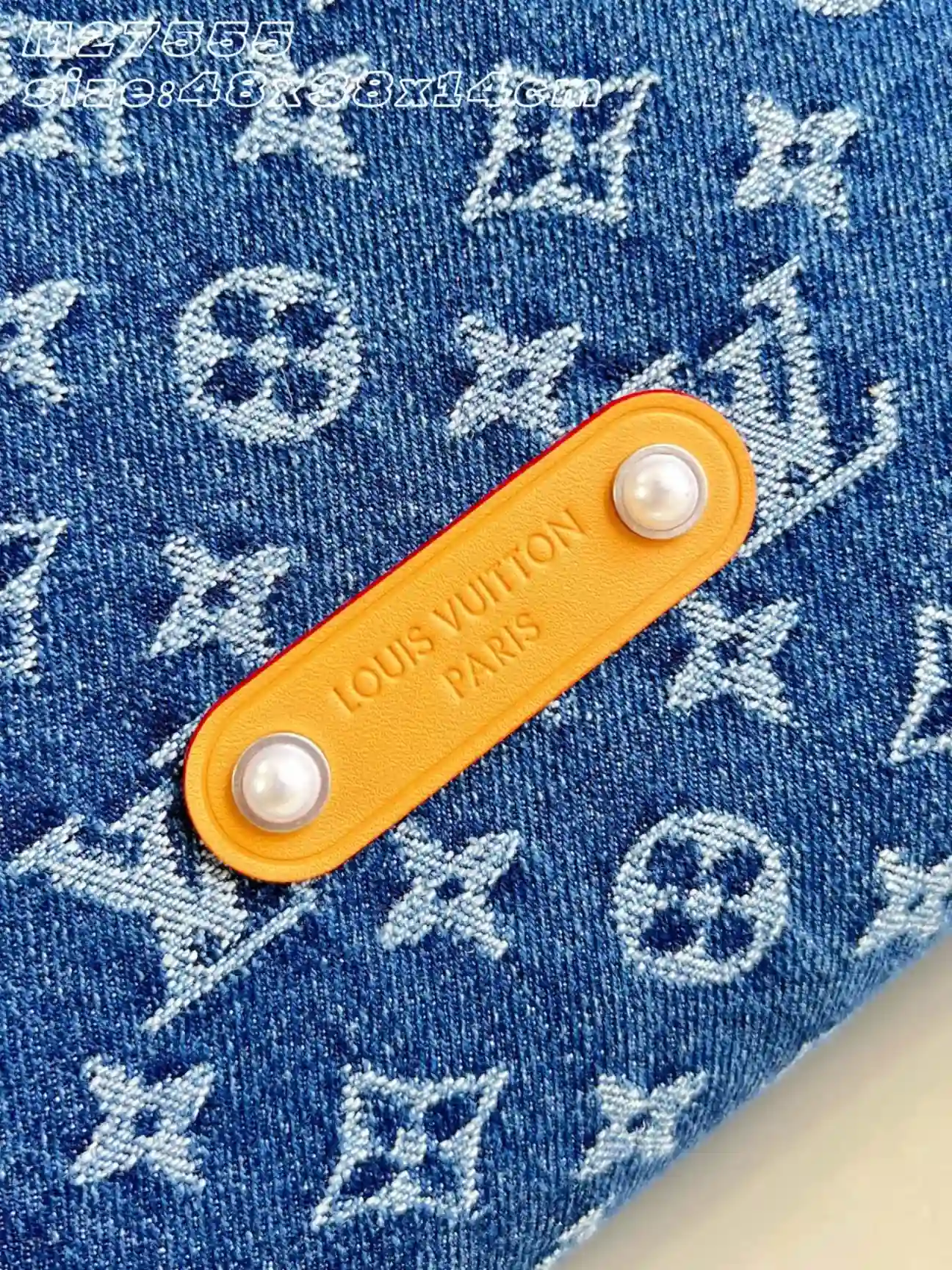 Louis Vuitton White Denim Hobo Bag product photo from LabelPicks
