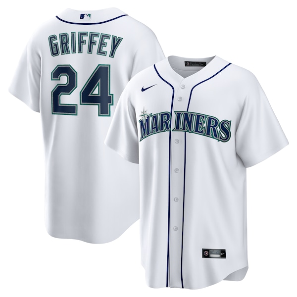 Ken Griffey Jr. Seattle Mariners Nike  Retired Player Replica Jersey - White