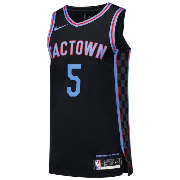 De'Aaron Fox Sacramento Kings Nike Authentic Player Jersey - City Edition - Black