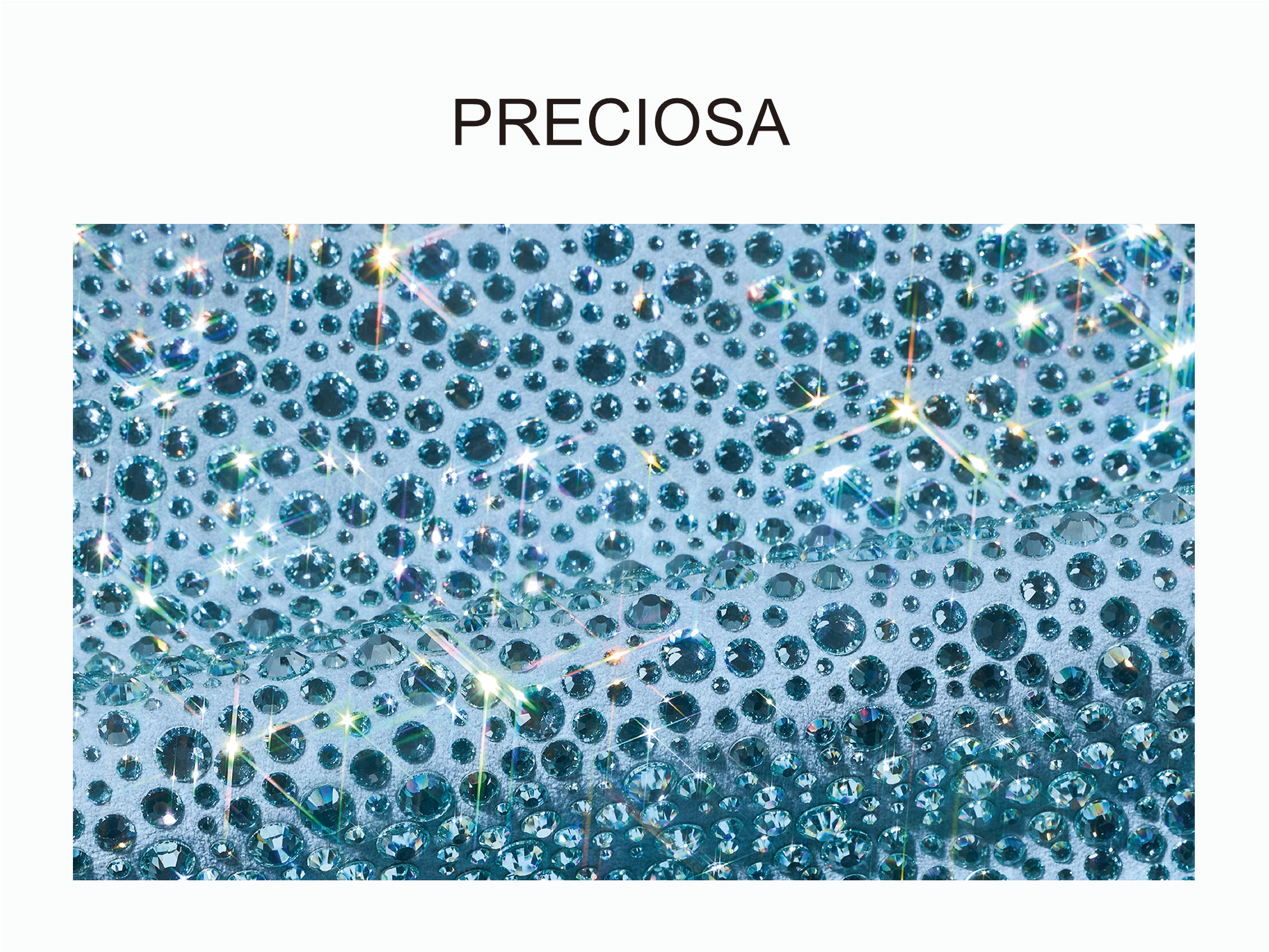 Preciosa Crystal SS2027 New Color: Silver Aquamarine - harmony