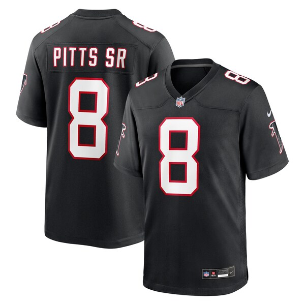 Kyle Pitts Sr. Atlanta Falcons Nike Alternate  Game Jersey - Black