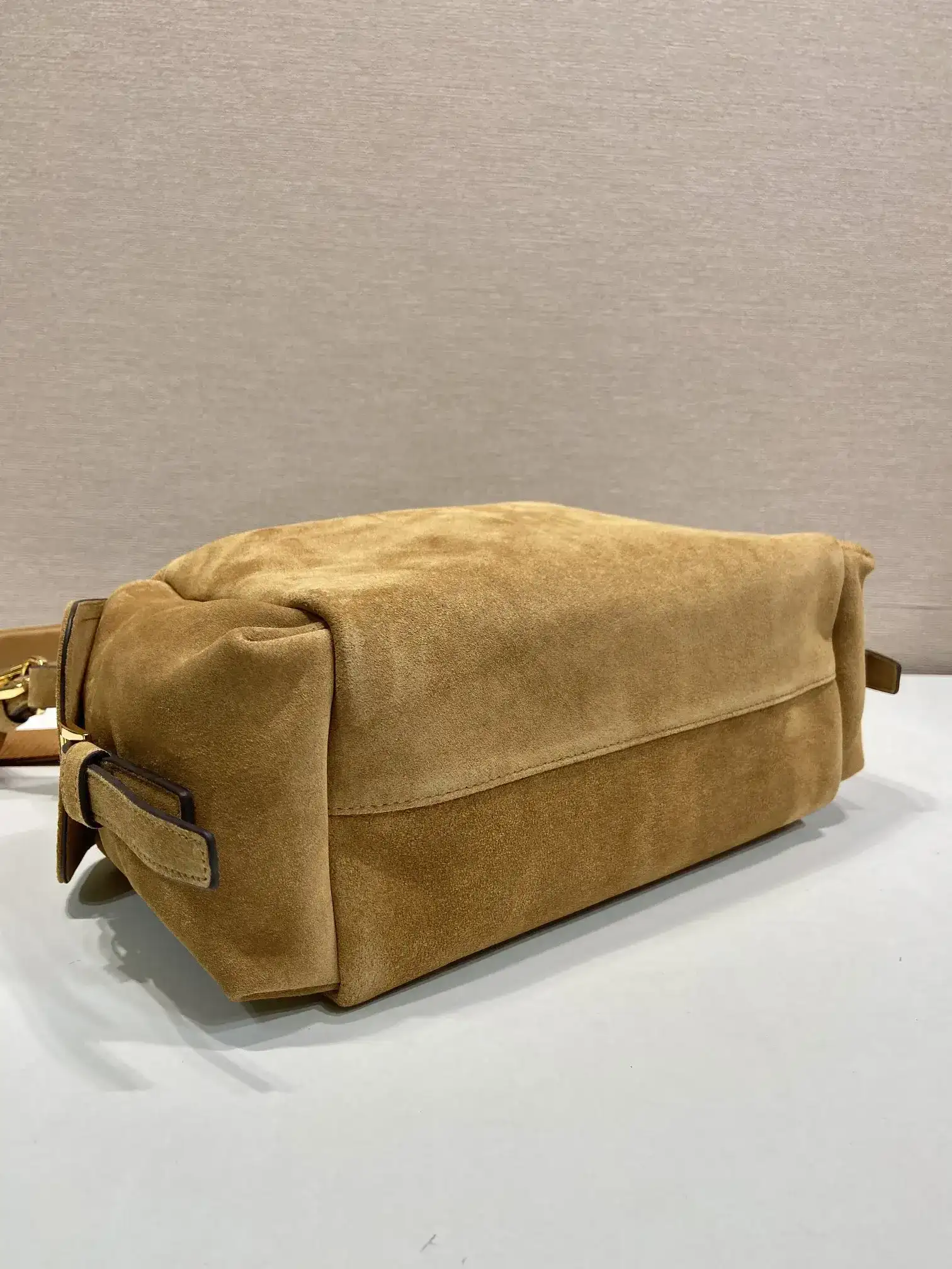 Prada Suede Leather Crossbody Bag product photo from LabelPicks