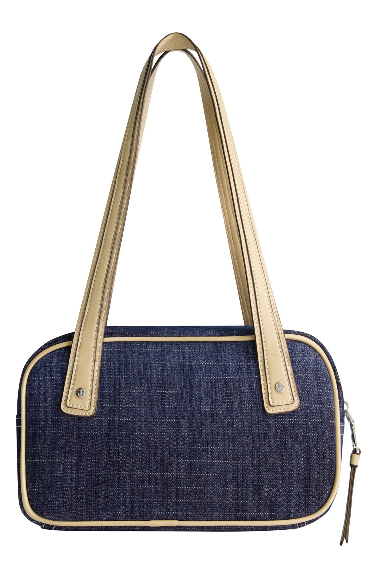 True Religion Logo Bowling Satchel Bag