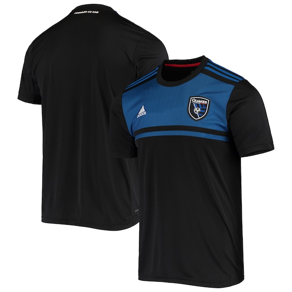 San Jose Earthquakes adidas 2020 Replica Blank Primary AEROREADY Jersey - Black
