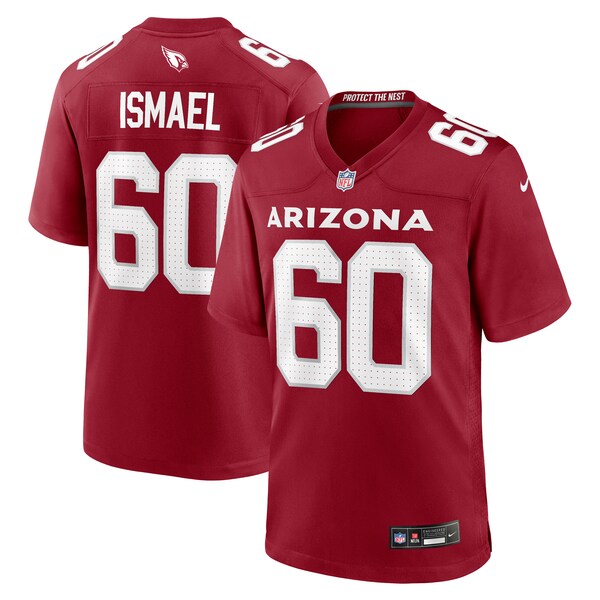 Keith Ismael Arizona Cardinals Nike Team Game Jersey -  Cardinal