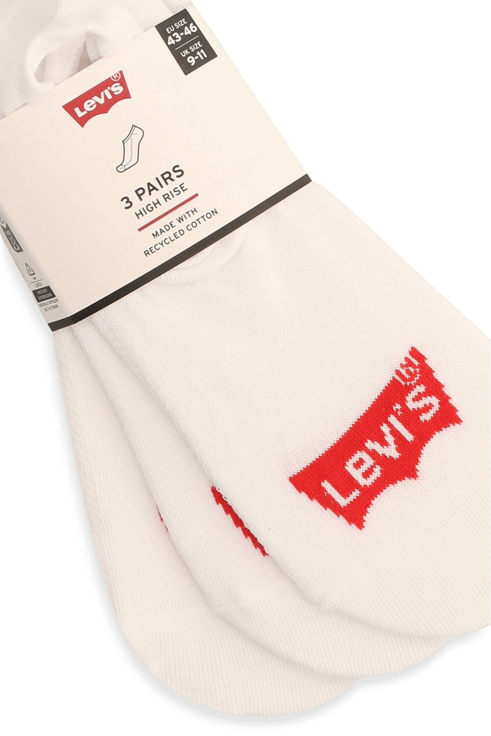 LEVI'S מארז שלושה זוגות גרביים