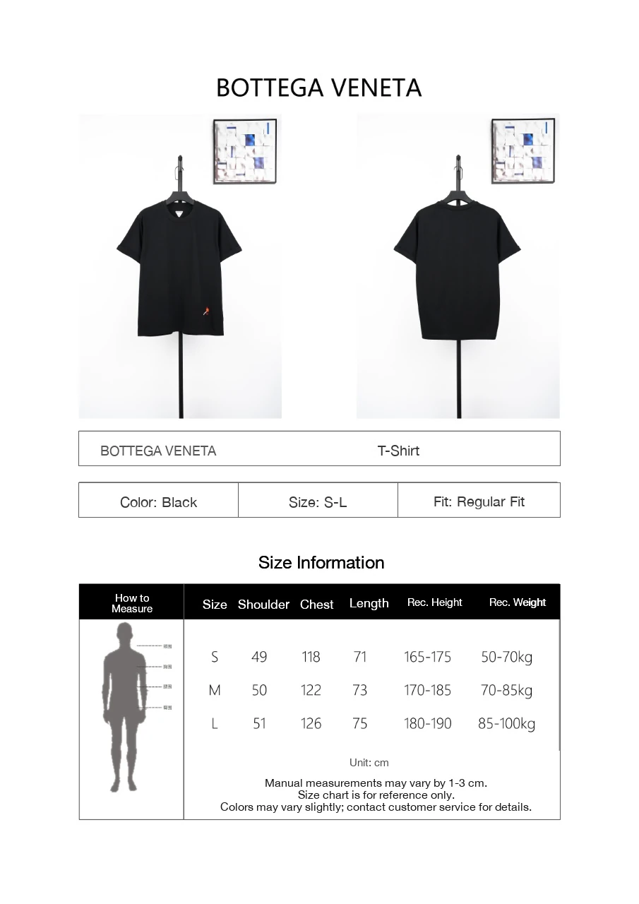 Bottega Veneta Black Matchstick Embroidered T-Shirt product photo from LabelPicks