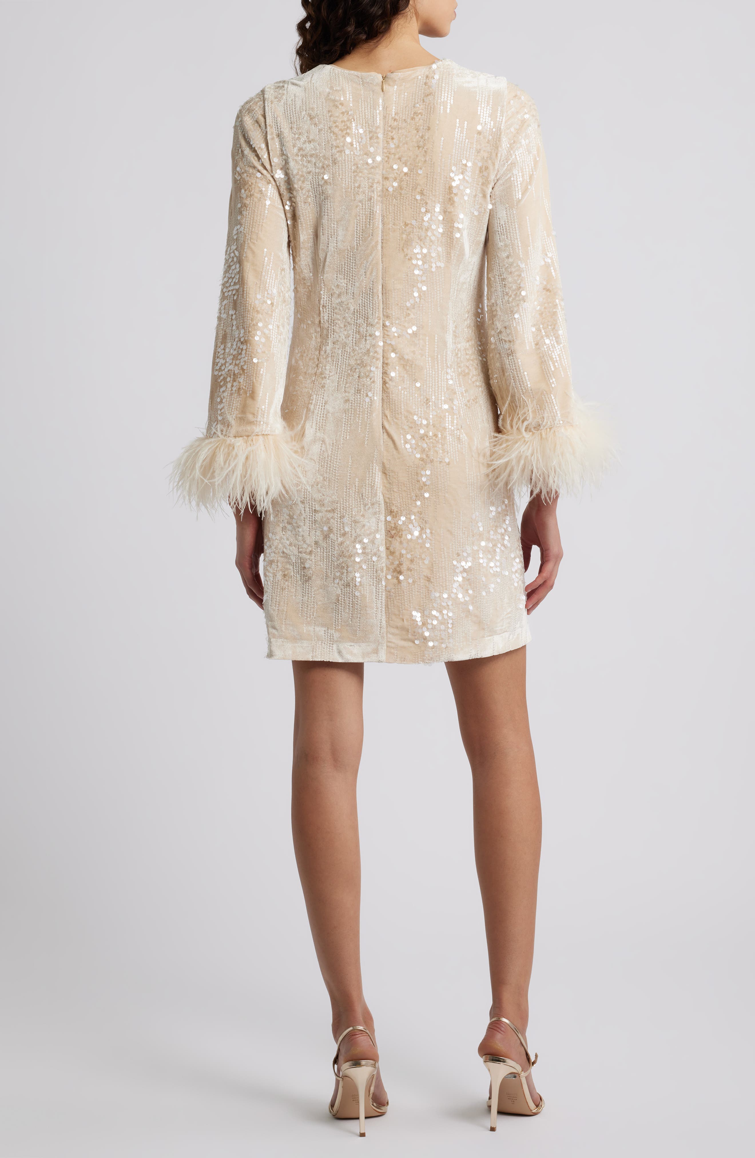 Julia Jordan Sequin Embellished Minidress