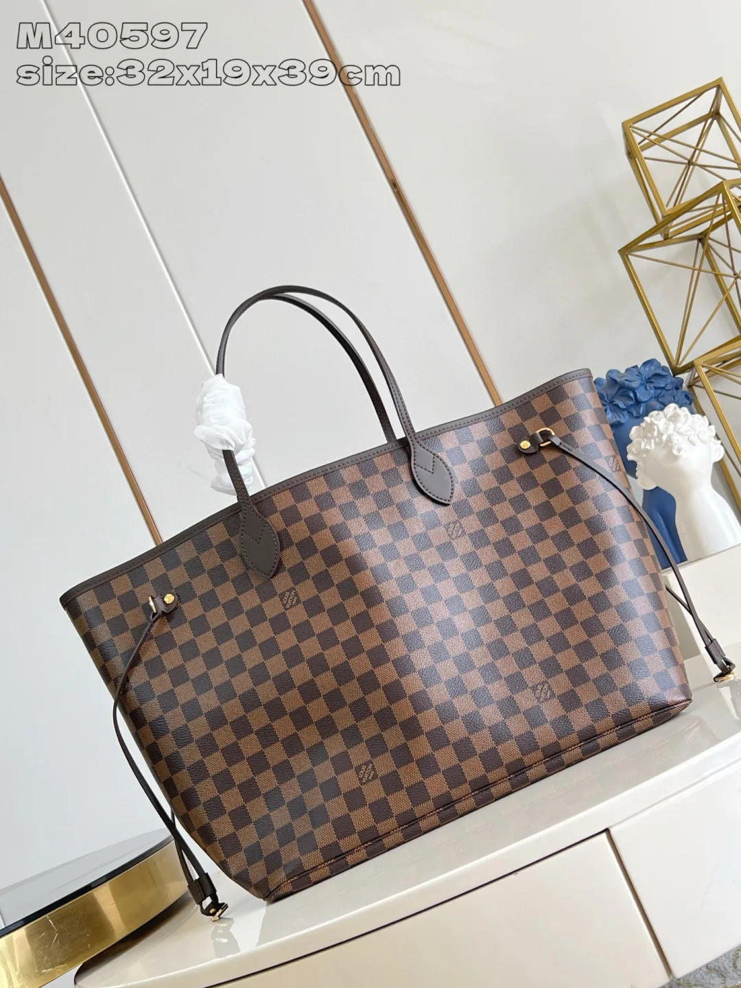 Louis Vuitton Calfskin Neverfull Tote Bag product photo from LabelPicks