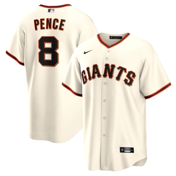 Hunter Pence San Francisco Giants Nike Home Retired Player Replica Jersey - Cream