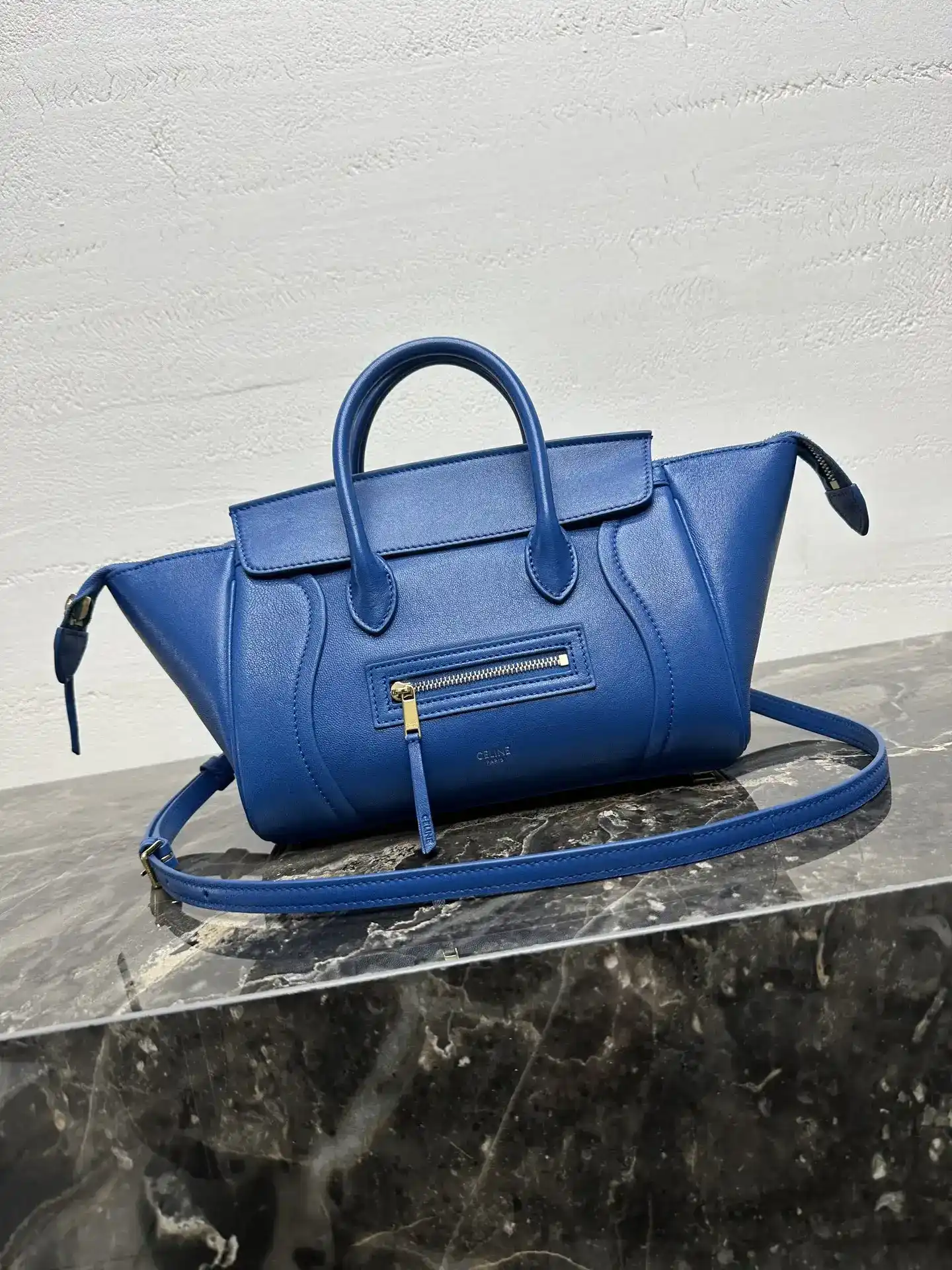Celine Luggage Lambskin Top Handle Bag product photo from LabelPicks
