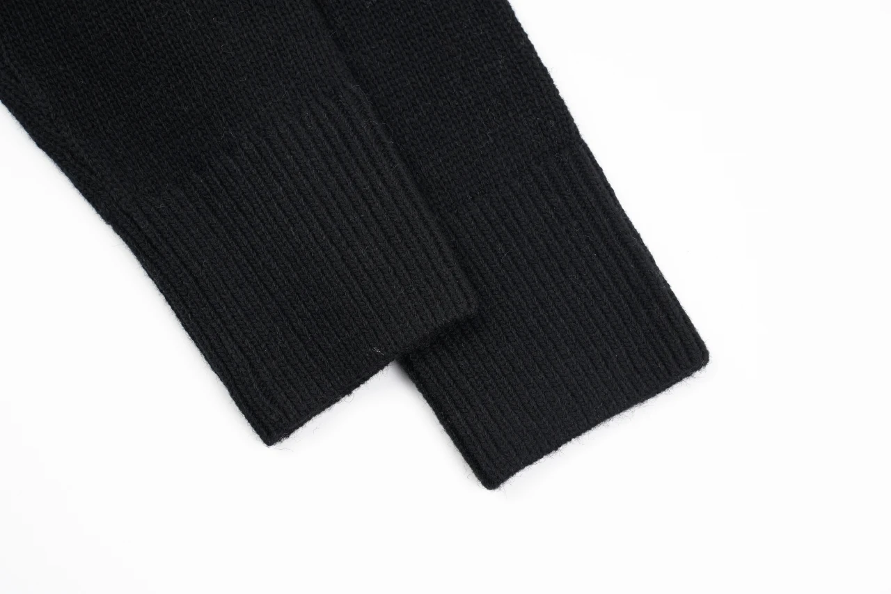 Burberry Black Equestrian Knight Jacquard Crewneck Sweater product photo from LabelPicks
