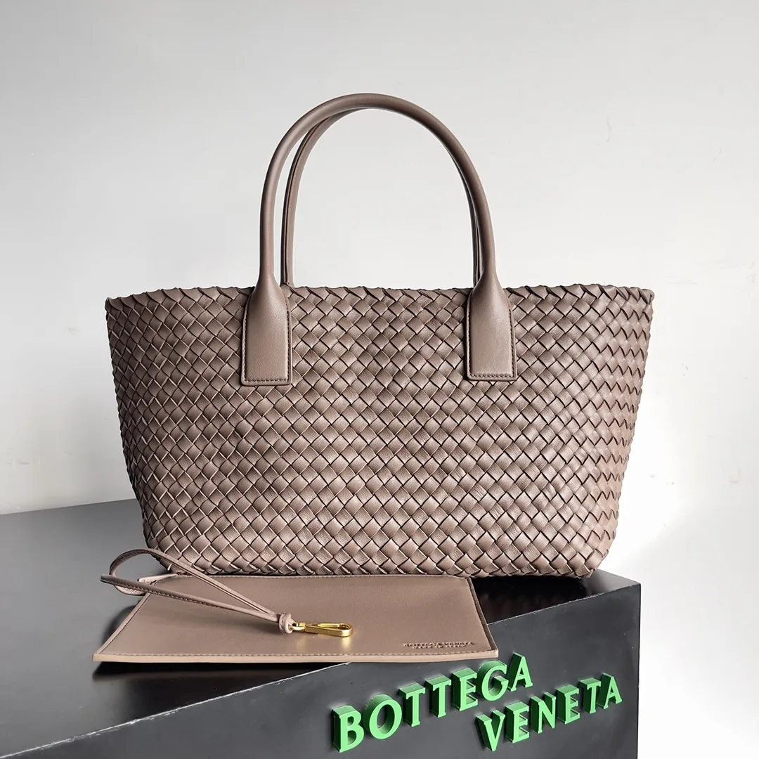 Bottega Veneta Cabat Intrecciato Woven Leather Tote Bag product photo from LabelPicks