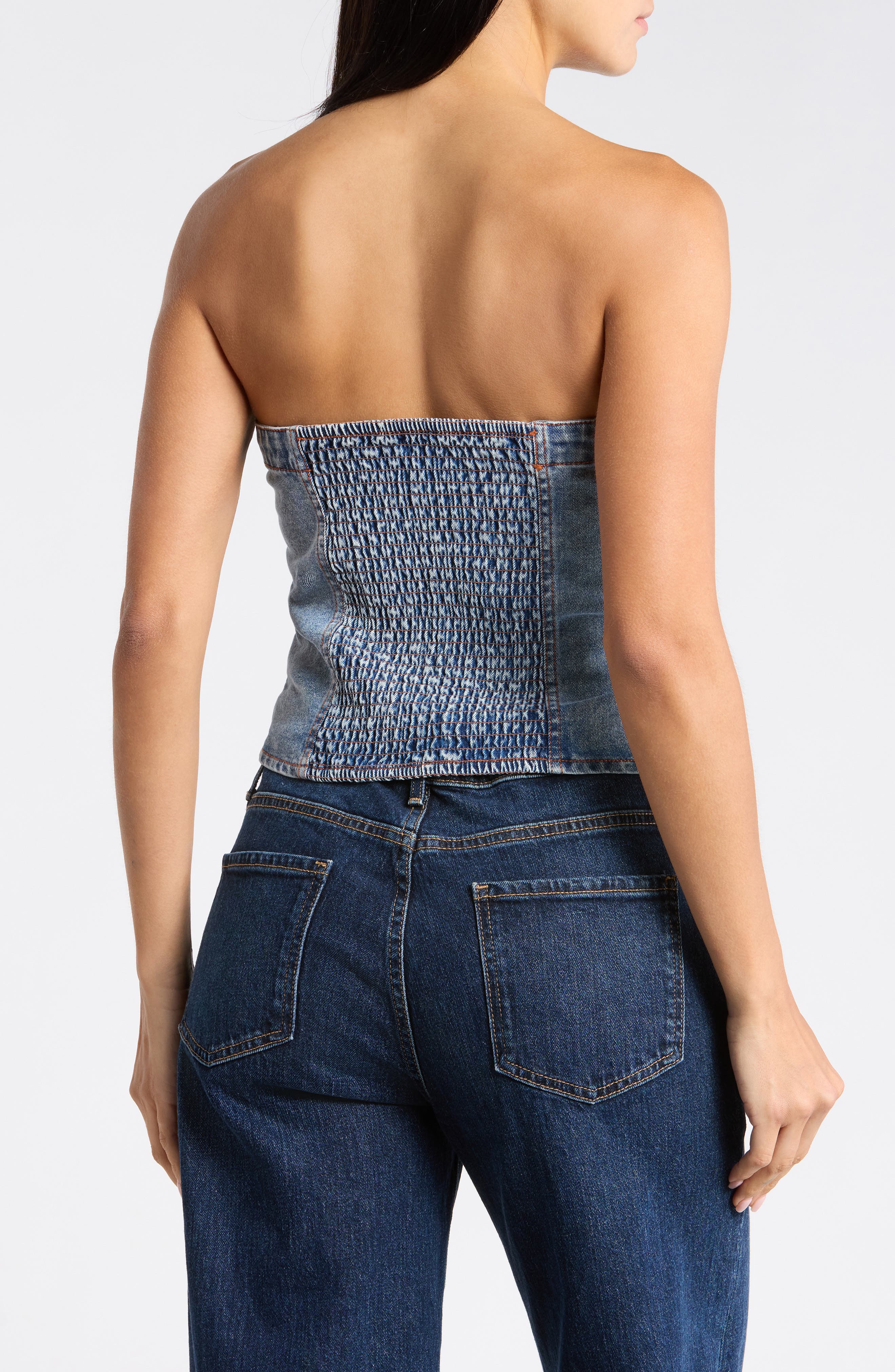 Vigoss Denim Tube Top