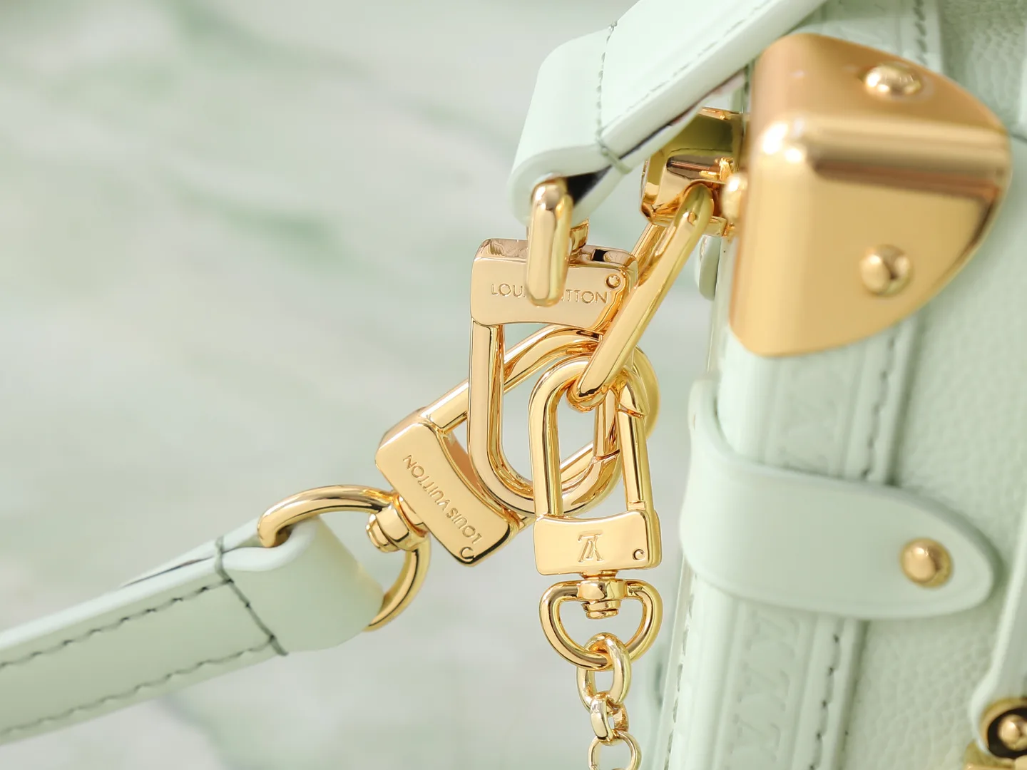 Louis Vuitton White Calfskin Top Handle Bag product photo from LabelPicks