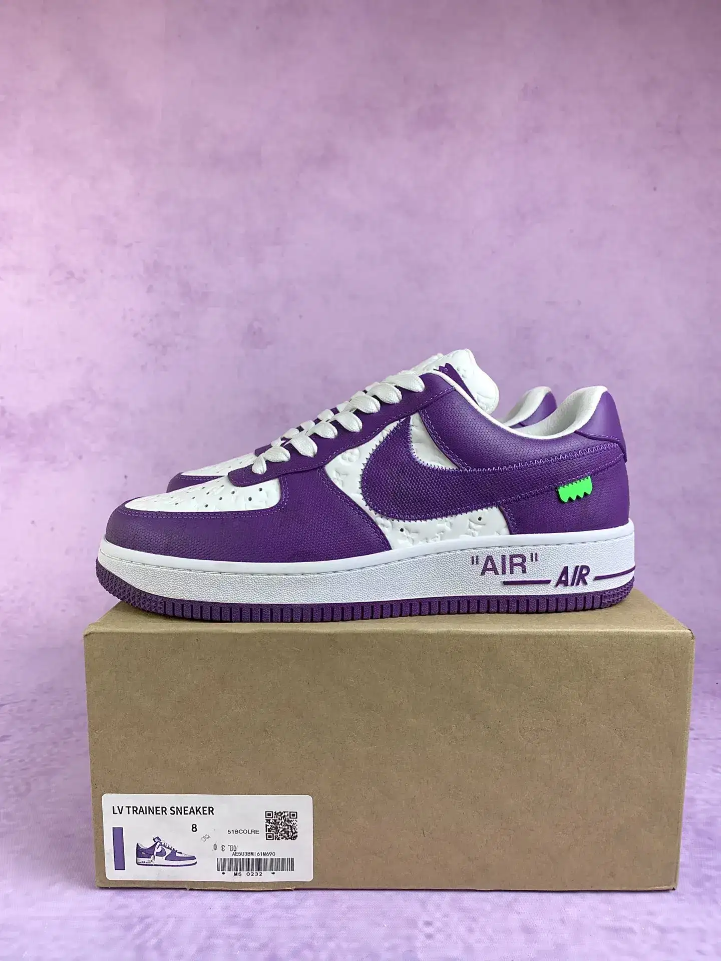Louis Vuitton x Nike Air Force 1 Low by Virgil Abloh product photo from LabelPicks