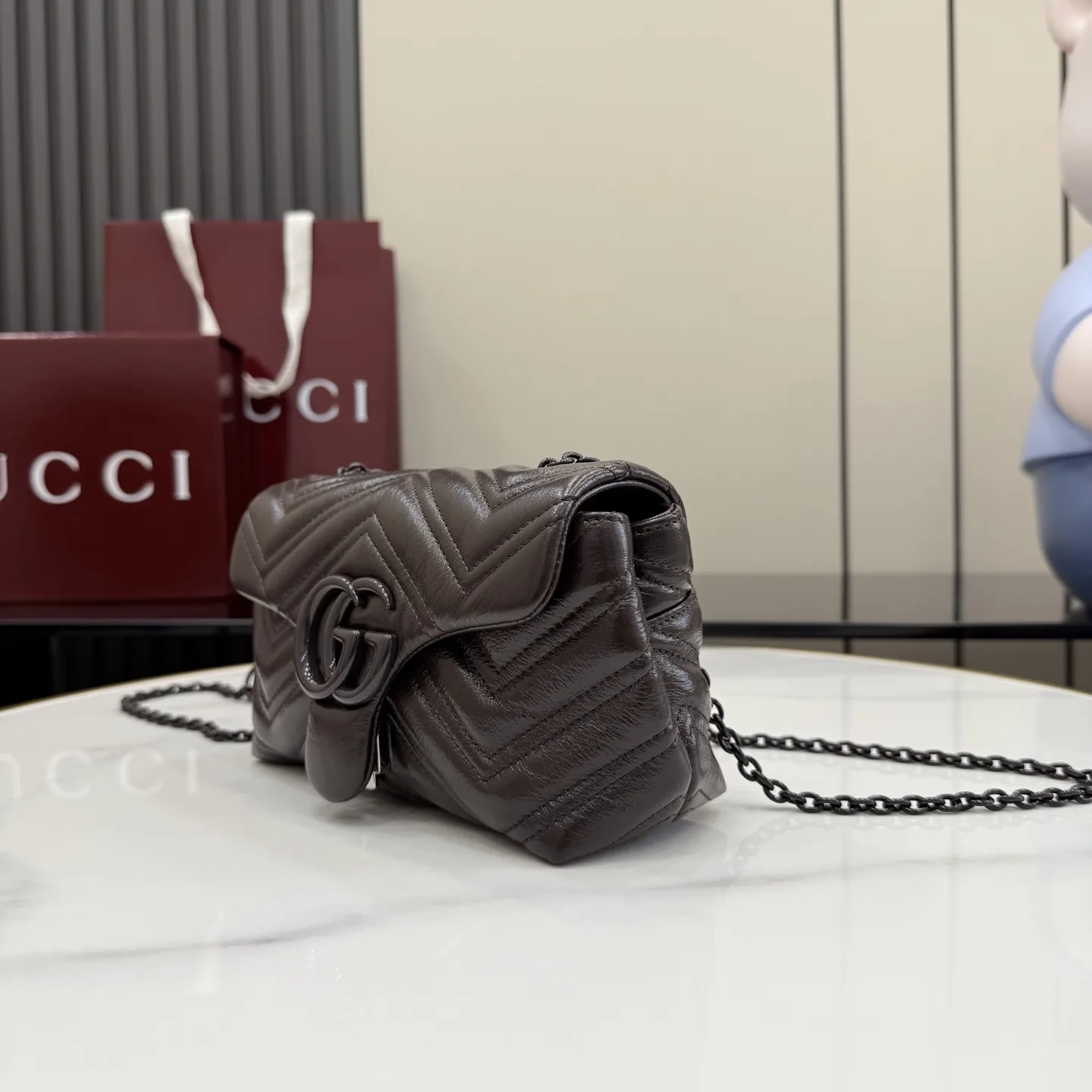 Gucci Marmont GG Supreme Canvas Crossbody Bag product photo from LabelPicks