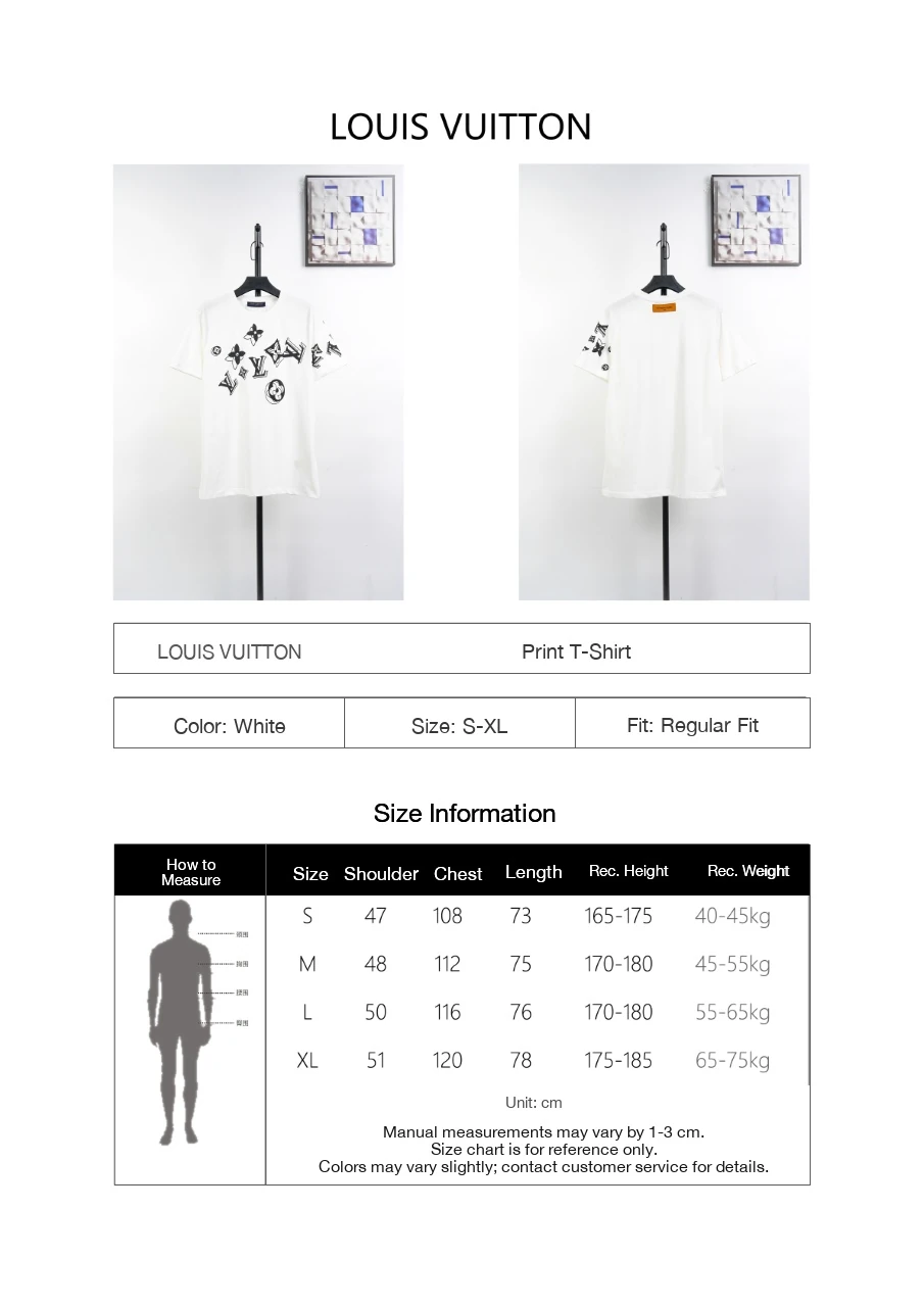 Louis Vuitton White Sketch Monogram Print T-Shirt product photo from LabelPicks