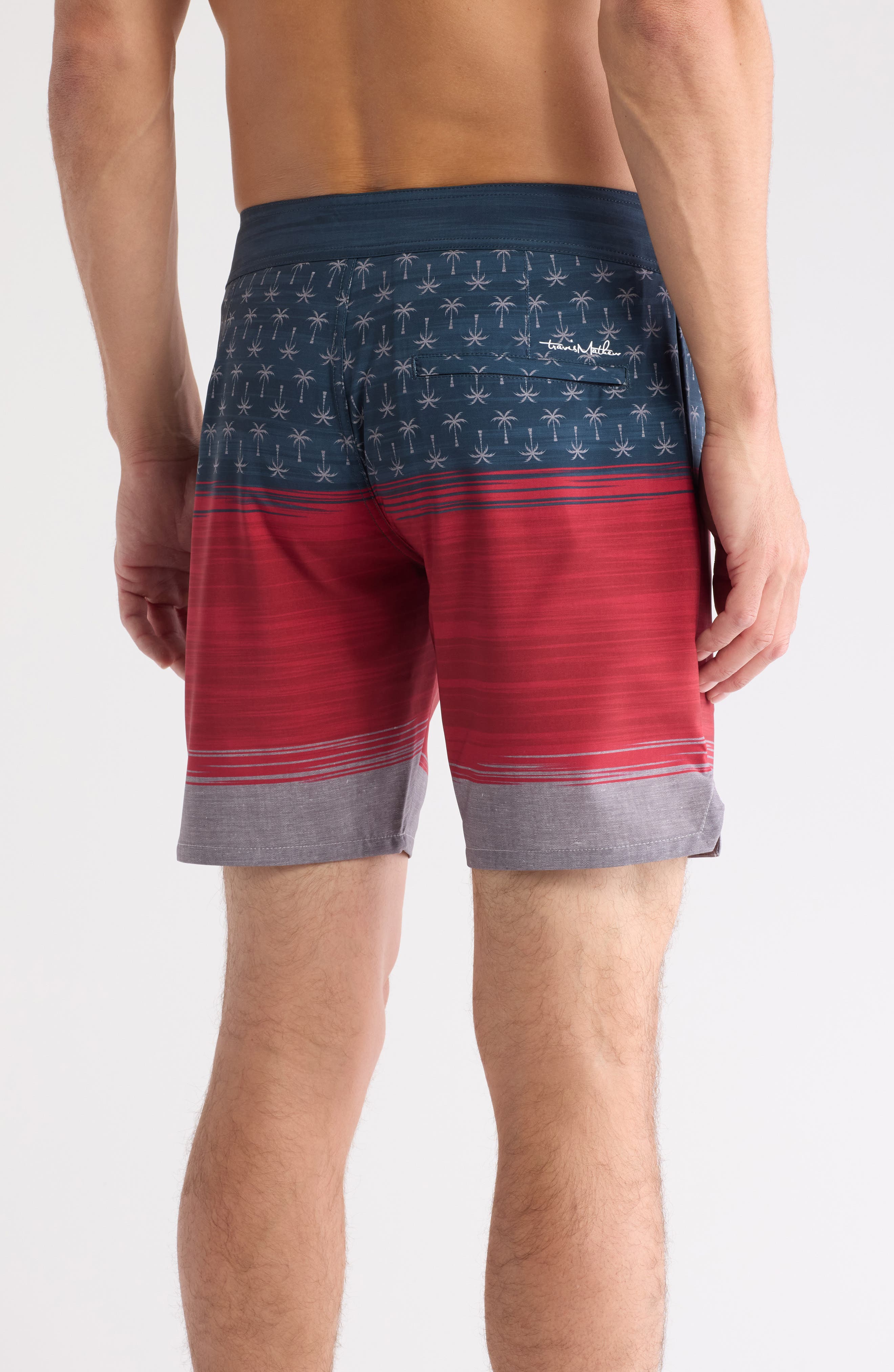 TravisMathew Palm Tree Fun Board Shorts